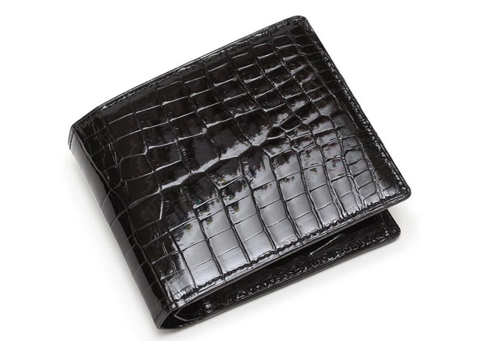 東京クロコダイルの二つ折り財布