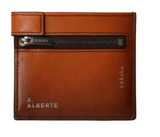 アルベルテのコンパクト財布（ブラウン）