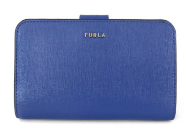 青い財布 FURLA（フルラ）の二つ折り財布