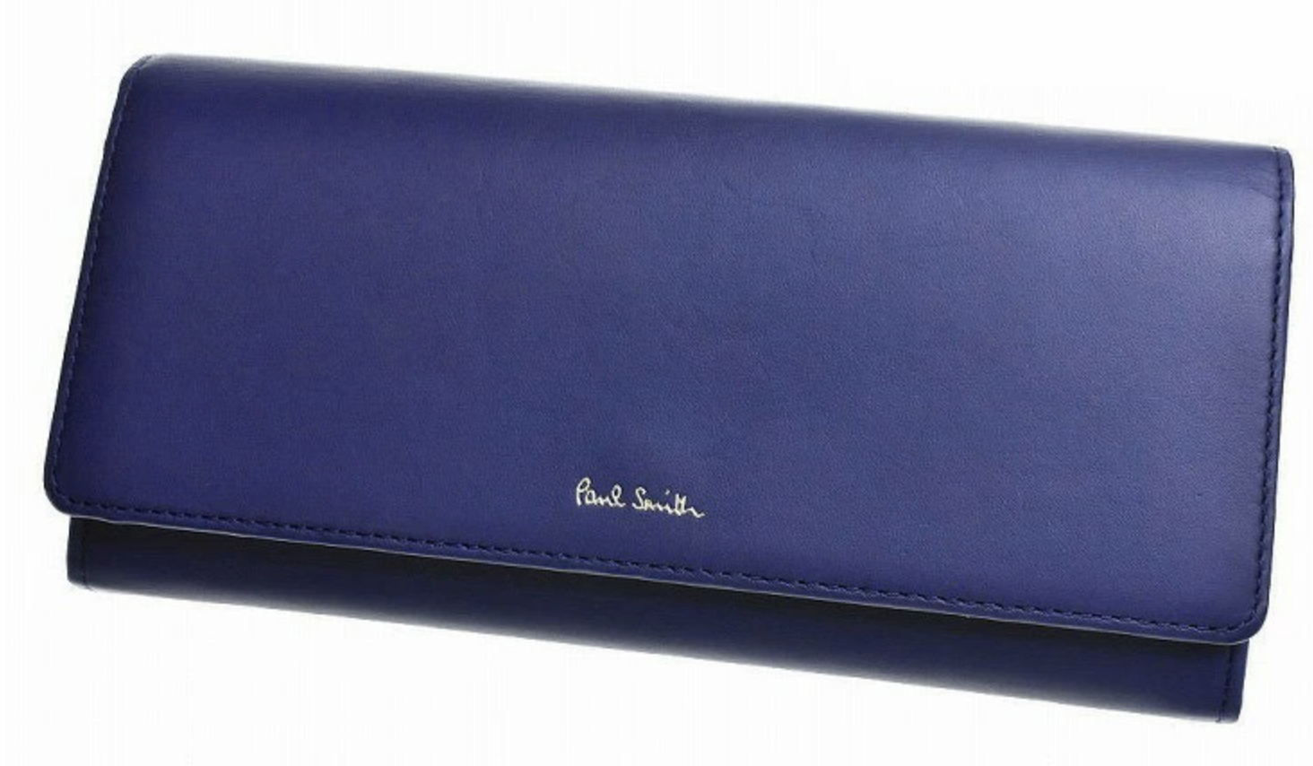 青い財布 PaulSmith（ポールスミス）の長財布