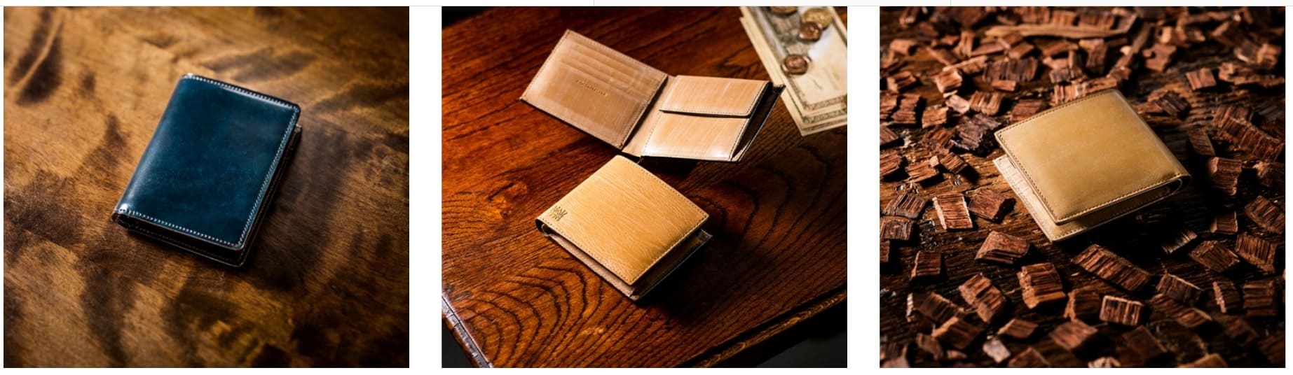 ココマイスター（COCOMEISTER）二つ折り財布の写真