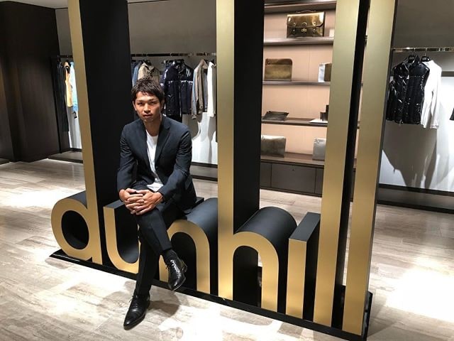 ダンヒル（dunhill)を愛用している森重真人さん