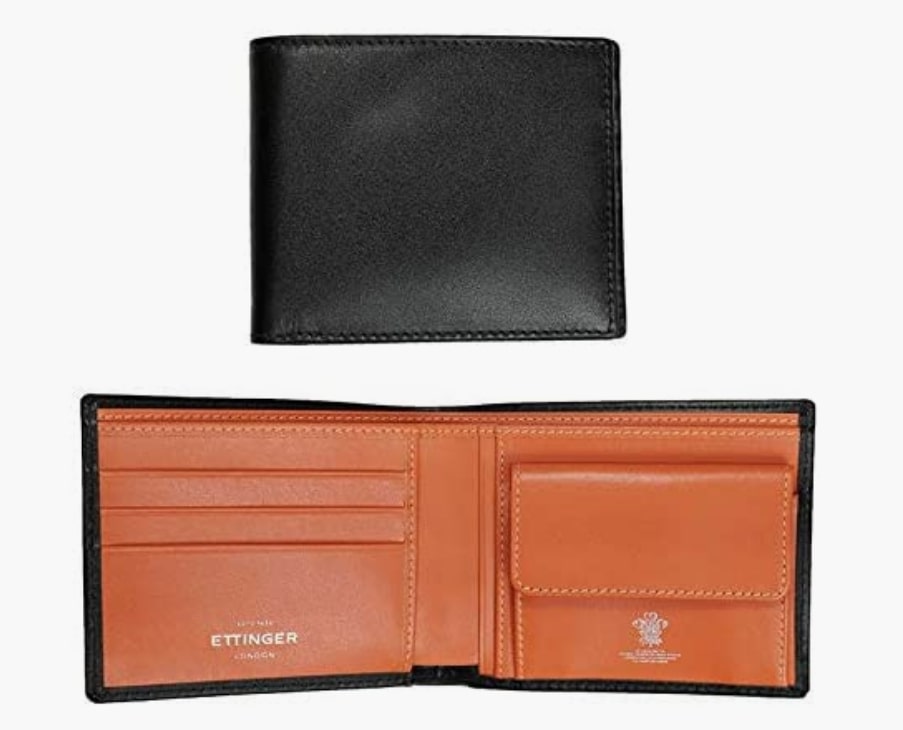 エッティンガー専用のレザーの二つ折り財布