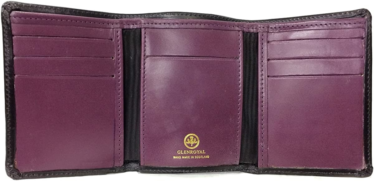 グレンロイヤル財布紫色の三つ折り財布