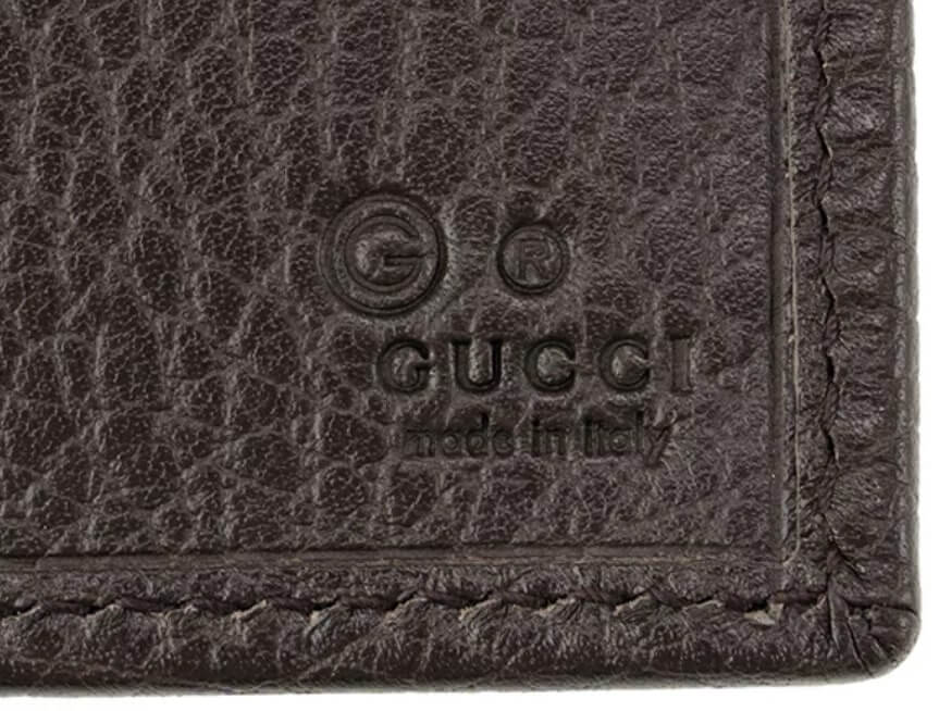 グッチ財布の内側にある〇Gの刻印は正規アウトレット製品