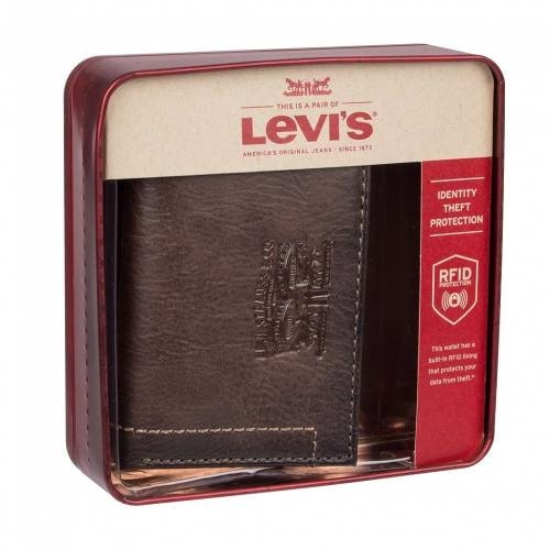 リーバイス(Levis)進物用ケースに入った二つ折り財布