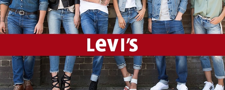 リーバイス(Levis)財布以外の品揃えジーンズ