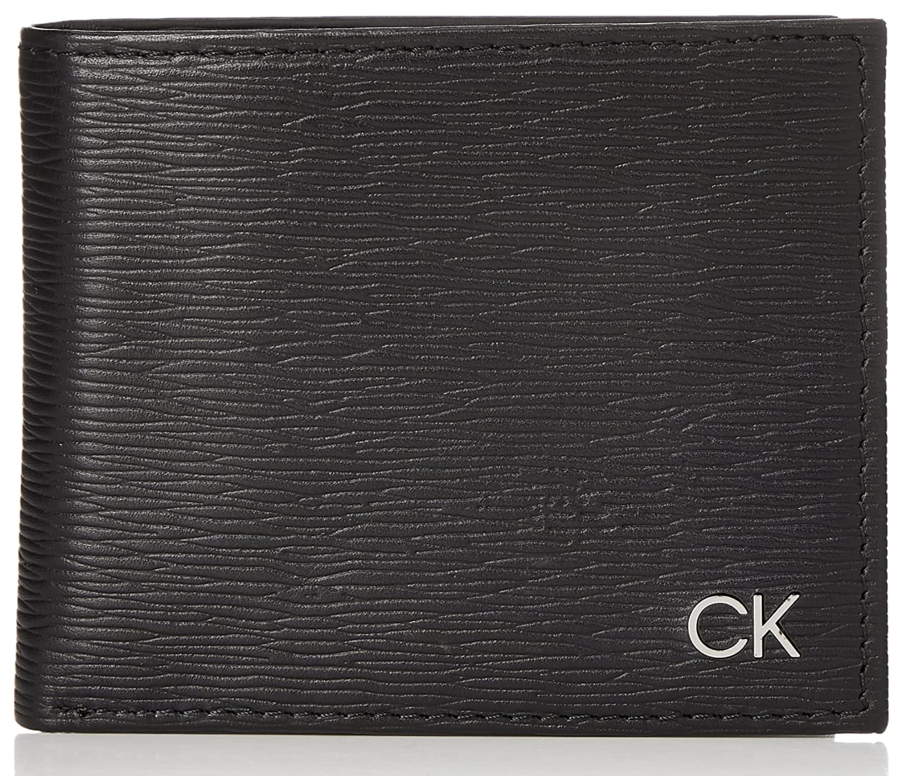 カルバンクライン（Calvin Klein)ブラックの二つ折り財布　