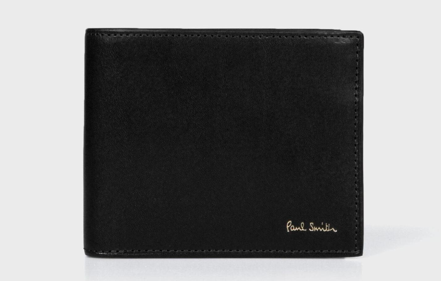 ポールスミス（PaulSmith）ブラックの二つ折り財布