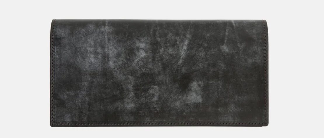 クラフスト（CRAFSTO）ブラックの二つ折り長財布