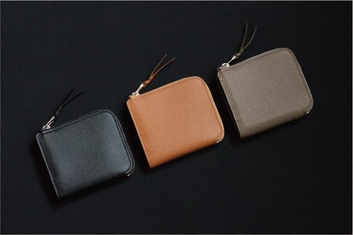 MunekawaのLimited　L-Zip wallet “Cram”無駄のないミニ財布