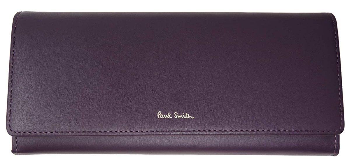 紫 メンズ長財布人気ブランド・おすすめランキング第1位の「AETHER（エーテル）」の「Paul Smith（ポールスミス）」の長財布