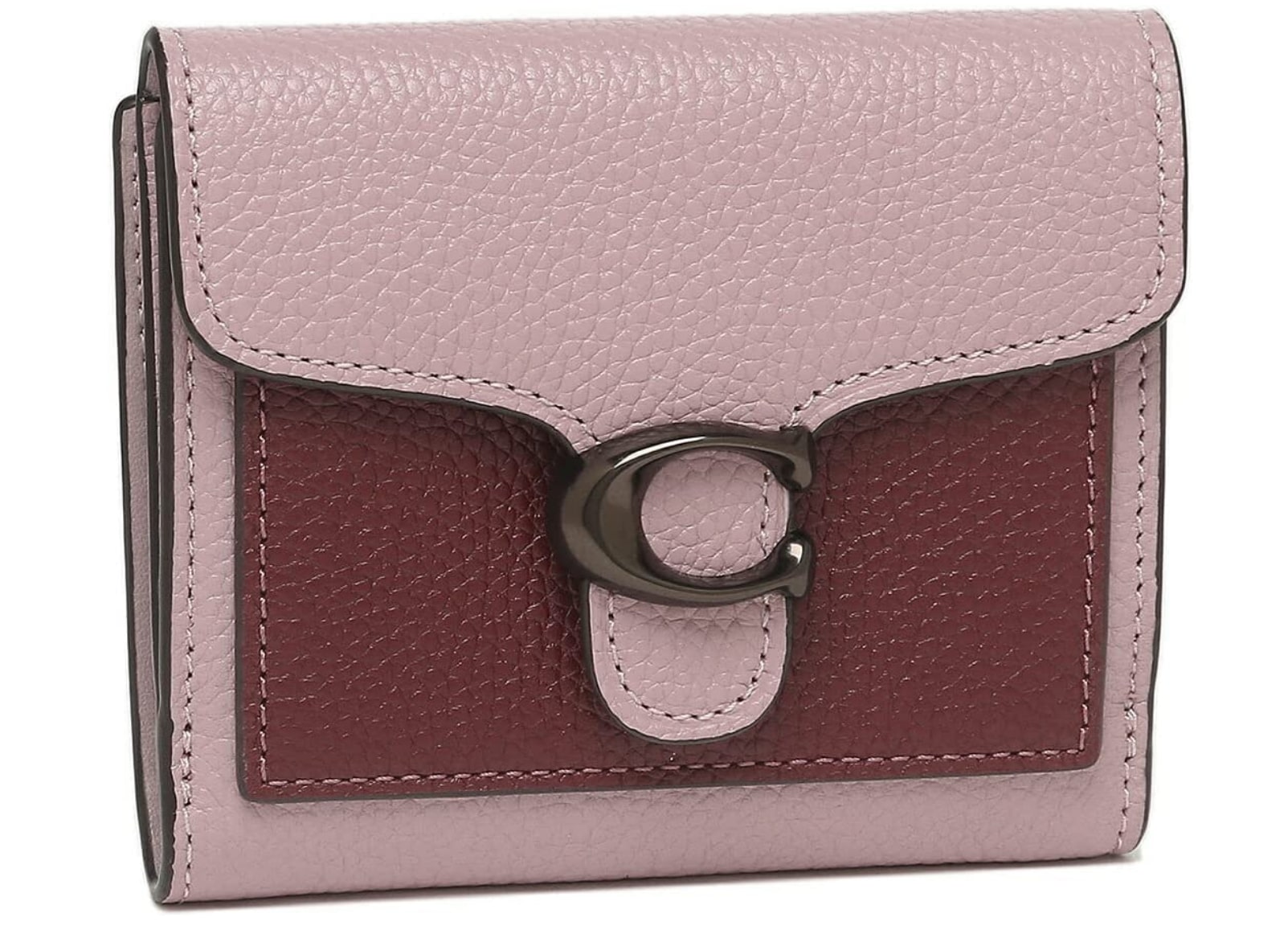 紫 レディースミニ財布（二つ折り・三つ折り）人気ブランド・おすすめランキング第4位の「COACH（コーチ）」のダビー　ミニ財布