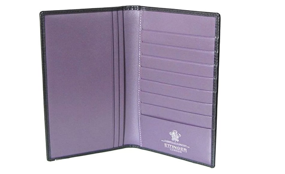 紫 メンズ長財布人気ブランド・おすすめランキング第4位の「ETTINGER（エッティンガー）」の長財布