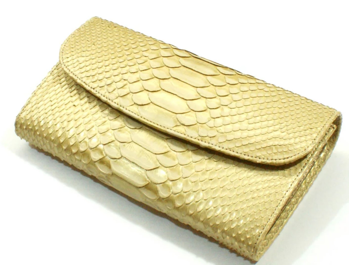 蛇革財布 オリジナルパースナカムラ ギャルソンウォレット