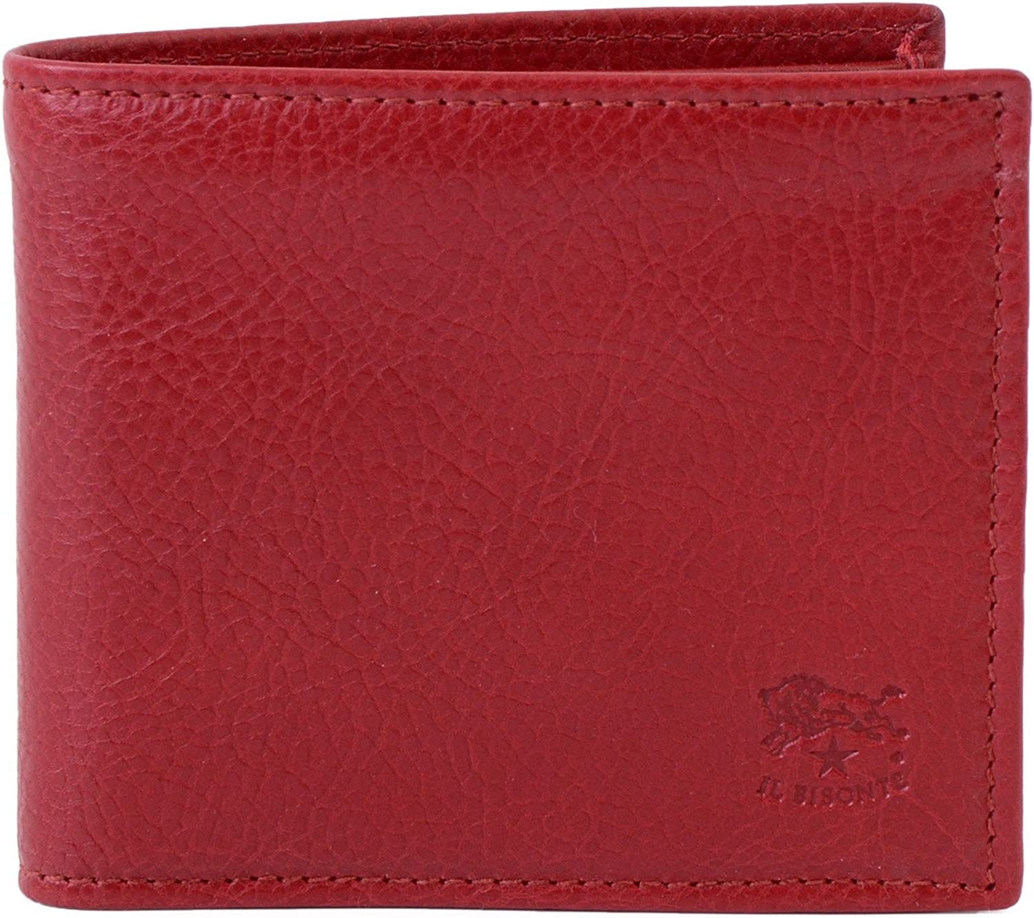 赤い財布 イルビゾンテ　C0487本革レザーウォレット