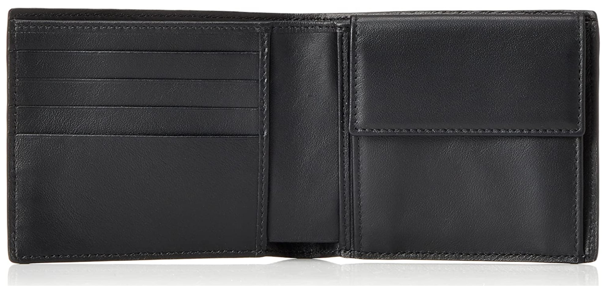 スマイソンのPanama コインケースウォレット二つ折り財布の内装
