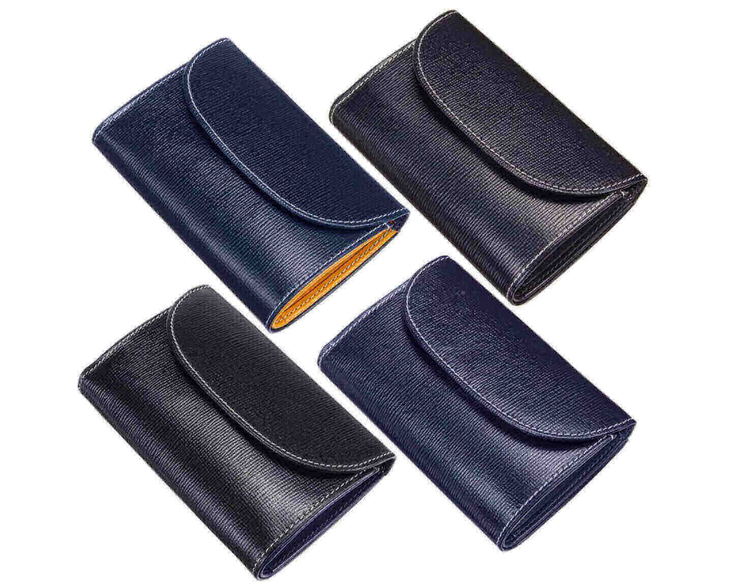 ホワイトハウスコックスのブライドルレザー三つ折り財布（４色）