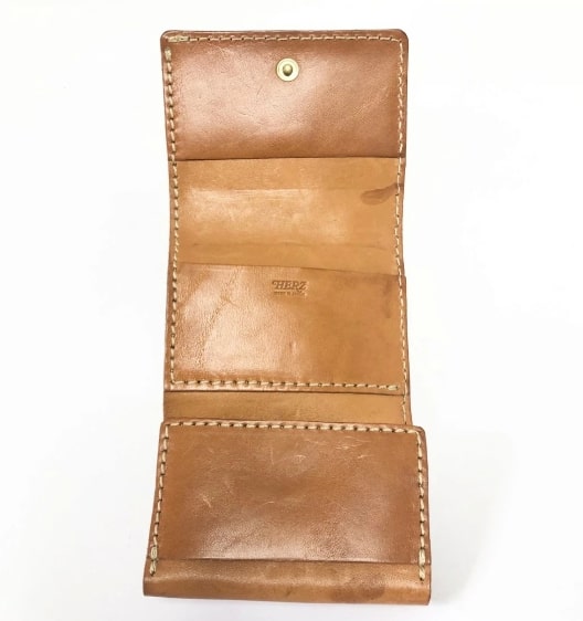土屋鞄 ヘルツ(HERZ) 人気 メンズ ミニ財布 三つ折り財布 一寸ウォレット