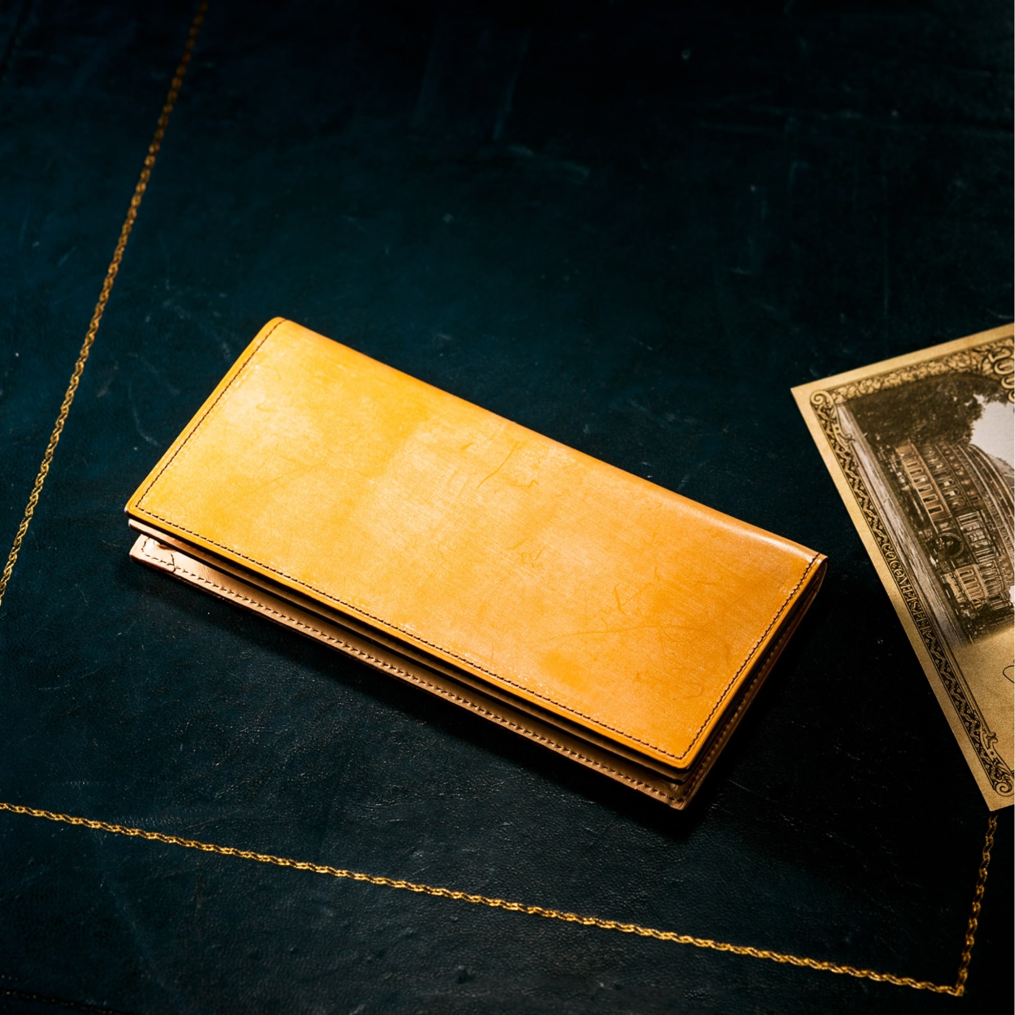 黄色財布 COCOMEISTER（ココマイスター）のブライドル・ブレンデルウォレット