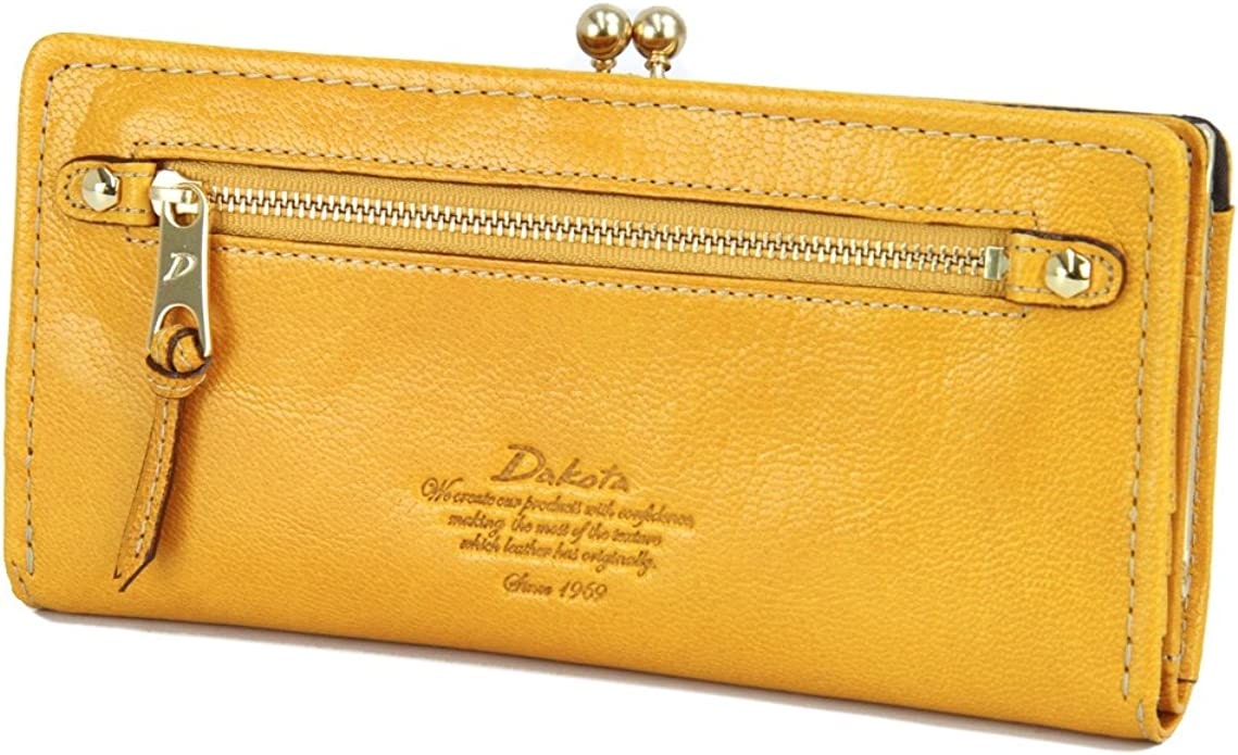 黄色財布 Dakota Modelo Series（ダコタ）のがま口長財布