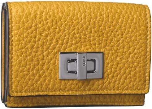 黄色財布 FENDI（フェンディ）のピーカブー セレリア　三つ折り財布