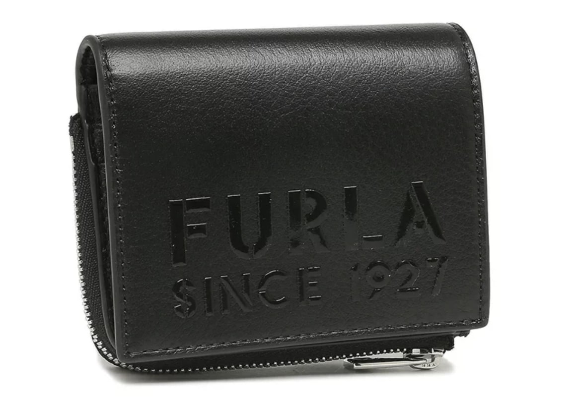 黒財布 フルラ（FURLA）