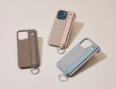 ボナベンチュラのiPhone用ハンドル付き バックカバーケース3色