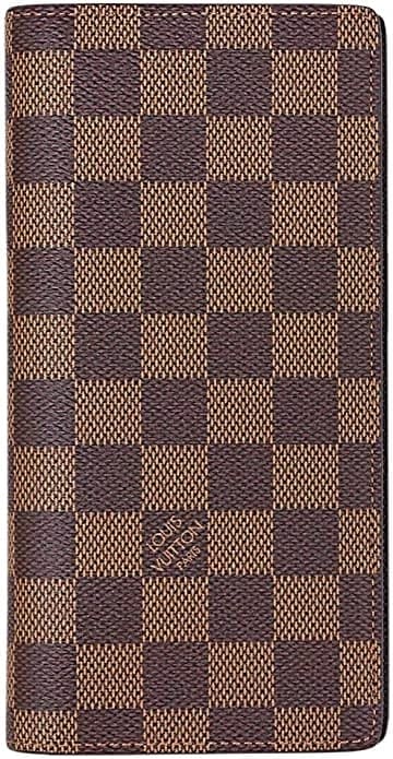 茶色財布 LOUIS VUITTON(ルイ・ヴィトン）の ダミエ エベヌ ポルトフォイユ・ブラザ