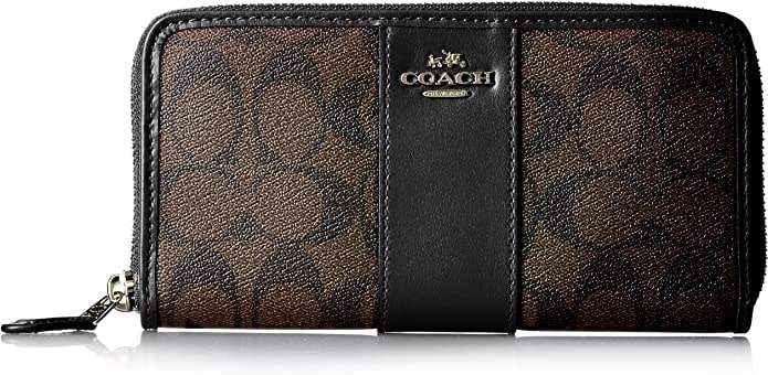 茶色財布 COACH（コーチ）の長財布