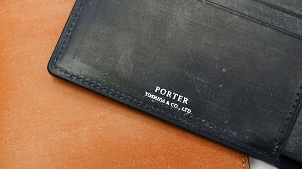 ポーター 財布の内側 ロゴマーク