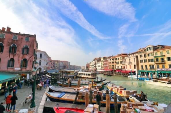 イタリア、ヴェネツィアの風景