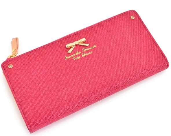 サマンサ タバサの綺麗めデザイン長財布