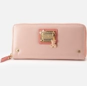 サマンサ・タバサのピンク色長財布