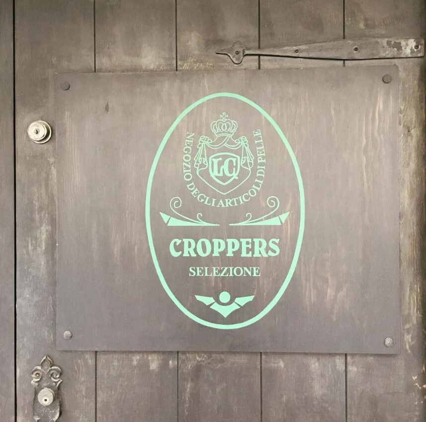 ラストクロップスアトリエ兼直営店「CROPPERS SELEZIONE」のロゴマーク