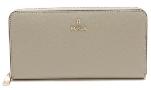 FURLAのグレー長財布