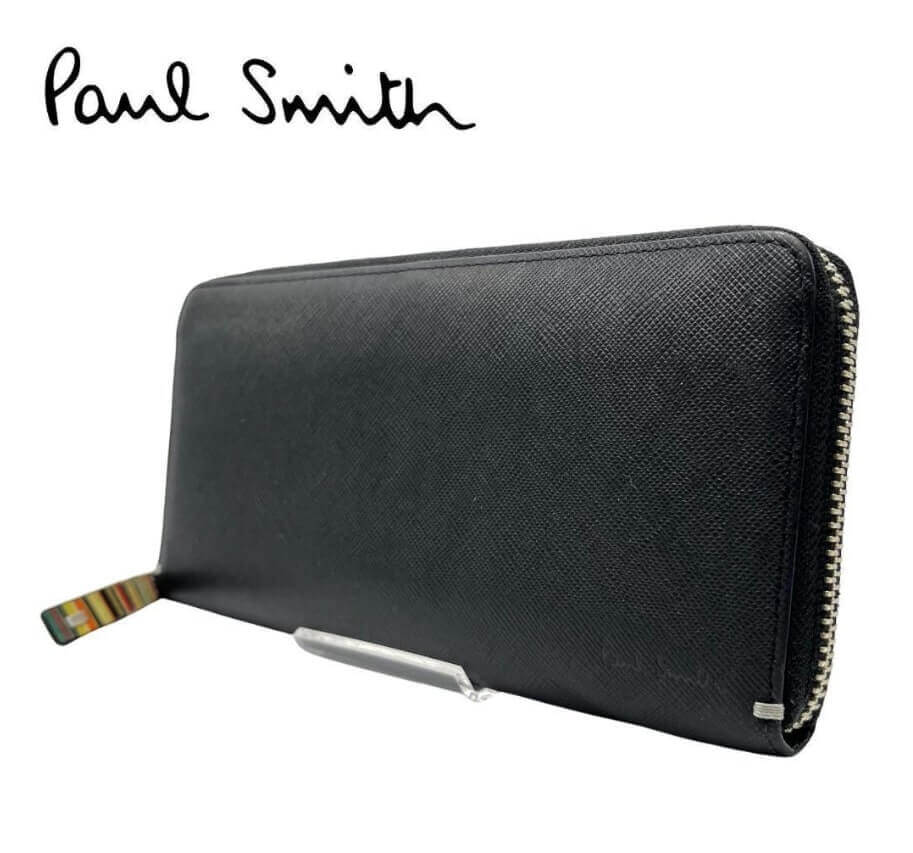 「Paul Smith（ポールスミス）」のジップストローグレイン長財布