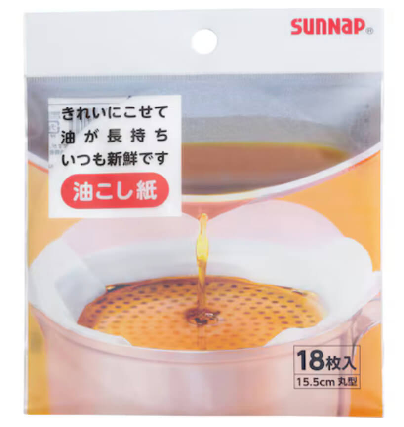 「油こし紙」の特徴は？代用品はある？